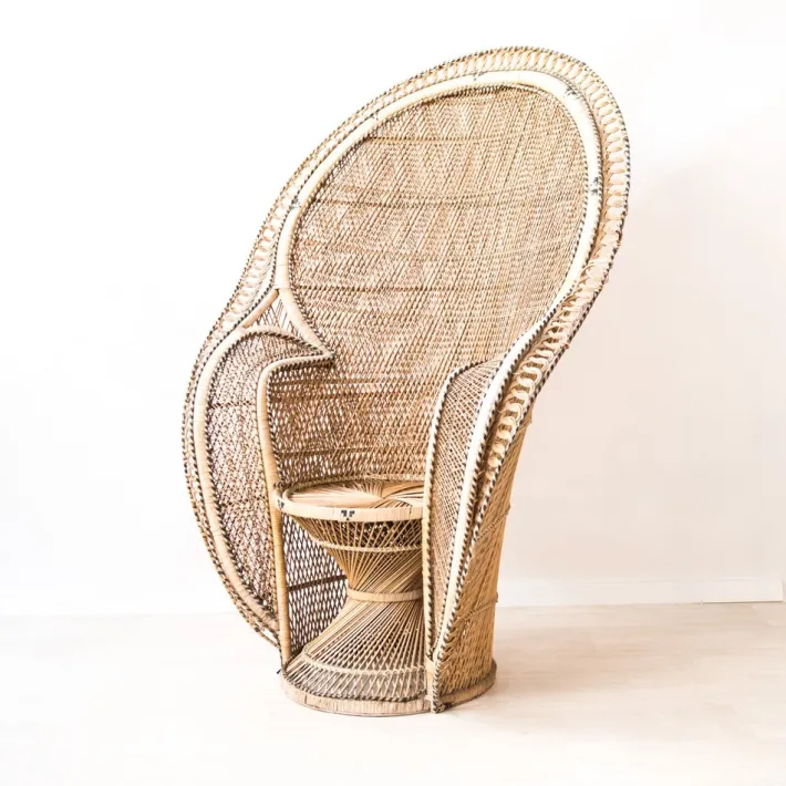 Pamono Handcrafted Pavone Chair, 1970s Best
