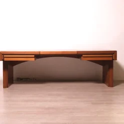 Pamono Handcrafted Wooden Desk, 1970s New