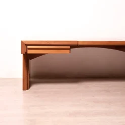 Pamono Handcrafted Wooden Desk, 1970s New