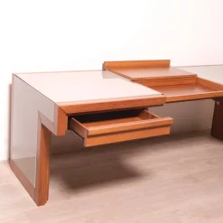 Pamono Handcrafted Wooden Desk, 1970s New