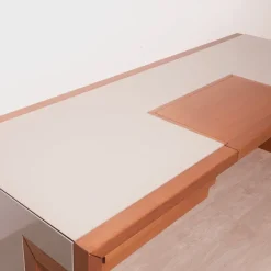 Pamono Handcrafted Wooden Desk, 1970s New