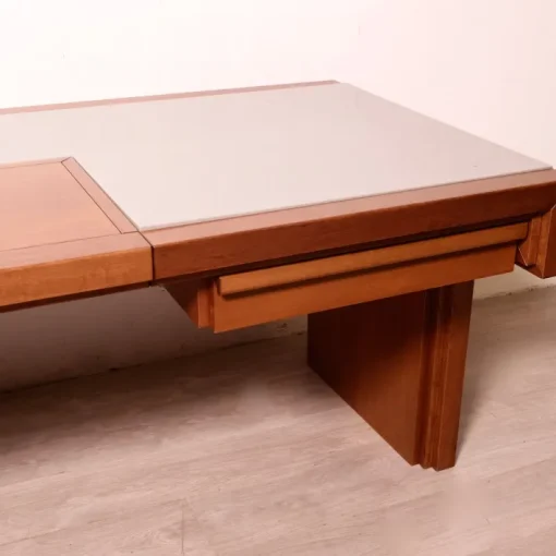 Pamono Handcrafted Wooden Desk, 1970s New