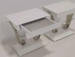 Pamono Harper Bedside Tables by Christopher Guy, Set of 2 Clearance