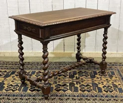 Pamono Henry II Oak Desk, Early 20th Century Hot