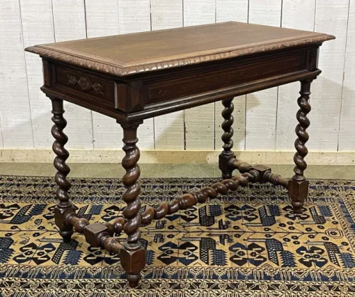 Pamono Henry II Oak Desk, Early 20th Century Hot