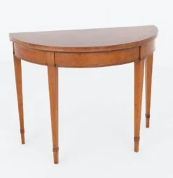 Pamono Hepplewhite Revival Games Table in Satinwood, 1900s Outlet