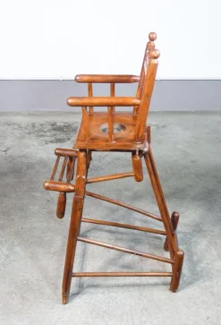 Pamono High Chair Childrens Potty in Walnut Wood Clearance