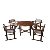 Pamono Hollywood Outdoor Garden Set by Carlo Hauner for Reguitti, Italy, 1970s, Set of 5 Discount