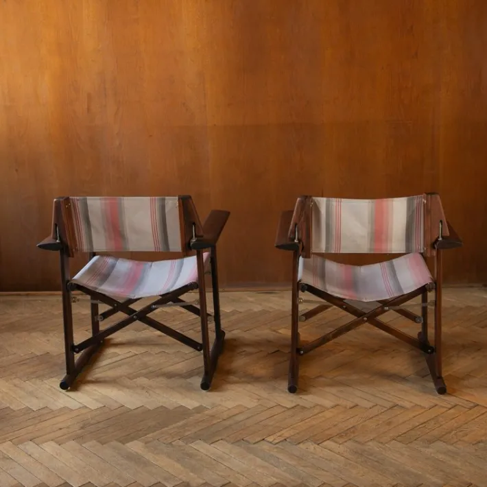 Pamono Hollywood Outdoor Garden Set by Carlo Hauner for Reguitti, Italy, 1970s, Set of 5 Online