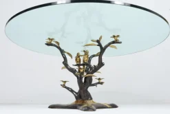 Pamono Hollywood Regency Coffee Table by Willy Daro, Belgium, 1970s Hot