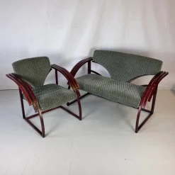 Pamono Hungarian Postmodern Living Room Set, 1970s, Set of 4 Outlet