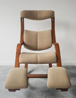 Pamono Iconic Gravity Balans Reclining Chair attributed to Peter Opsvik for Varier, Norway, 1980s Best