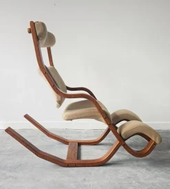 Pamono Iconic Gravity Balans Reclining Chair attributed to Peter Opsvik for Varier, Norway, 1980s Best