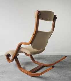 Pamono Iconic Gravity Balans Reclining Chair attributed to Peter Opsvik for Varier, Norway, 1980s Best