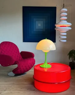 Pamono Ilumesa Light Table by Verner Panton for Louis Poulsen, 1970s