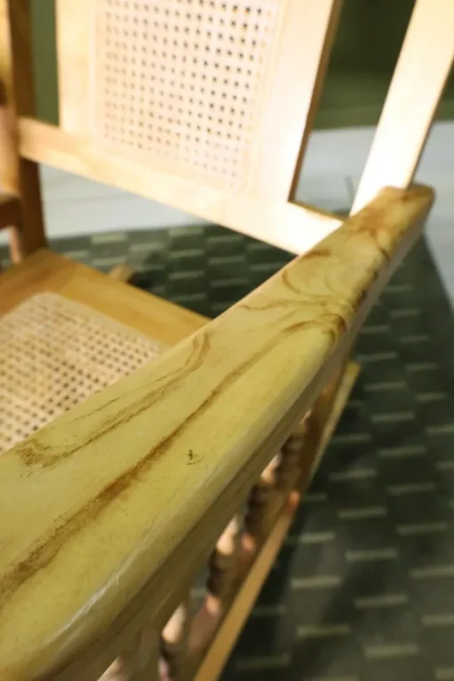 Pamono Indonesian Teak Rocking Chair Sale