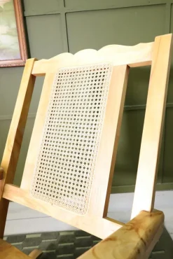 Pamono Indonesian Teak Rocking Chair Sale
