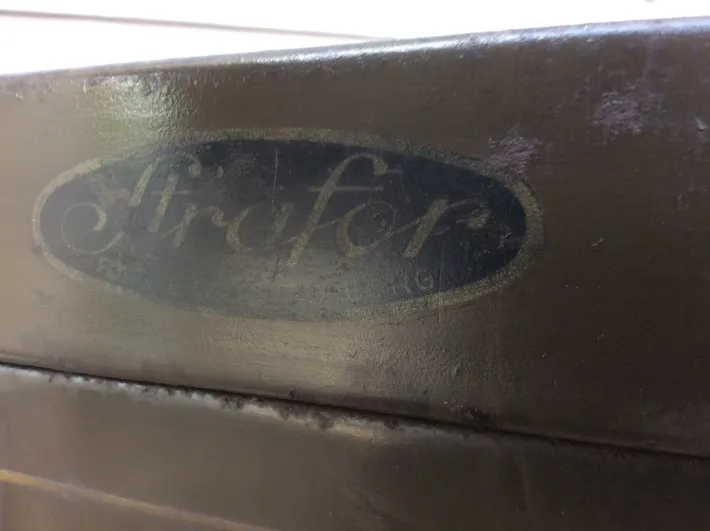 Pamono Industrial Archiving Cabinet from Strafor, 1930s Clearance