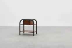 Pamono Industrial Bauhaus Side Table, Belgium, 1910s