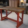 Pamono Industrial Beech Workshop Workbench, 1950s Best