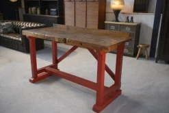 Pamono Industrial Beech Workshop Workbench, 1950s Best
