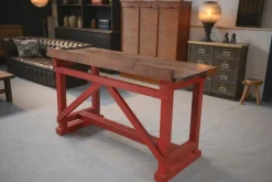 Pamono Industrial Beech Workshop Workbench, 1950s Best
