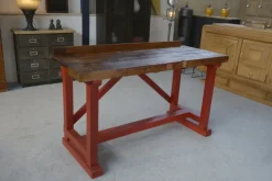 Pamono Industrial Beech Workshop Workbench, 1950s Best