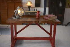 Pamono Industrial Beech Workshop Workbench, 1950s Best