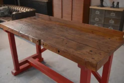 Pamono Industrial Beech Workshop Workbench, 1950s Best