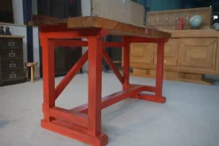 Pamono Industrial Beech Workshop Workbench, 1950s Best