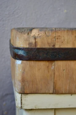 Pamono Industrial Butchers Block, 1950s New