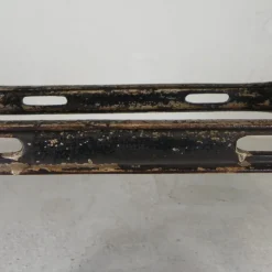 Pamono Industrial Cast Iron Garden Table with Stone Top, 1930s Online