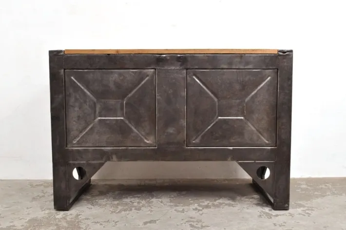 Pamono Industrial Chest of Drawers, 1950s New