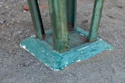 Pamono Industrial Garden Table, 1950s Sale