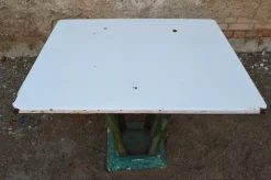 Pamono Industrial Garden Table, 1950s Sale