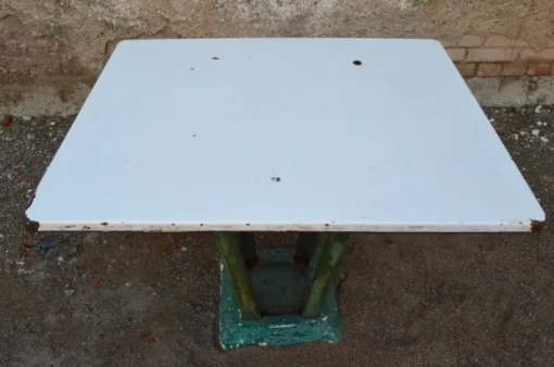 Pamono Industrial Garden Table, 1950s Sale