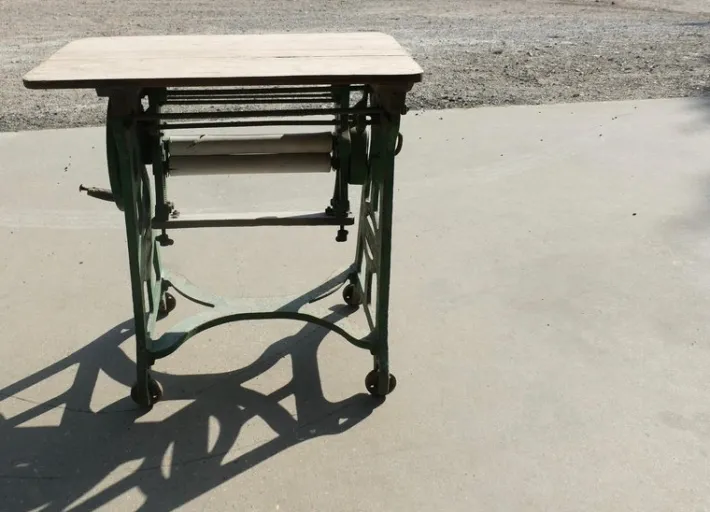 Pamono Industrial Garden Table with Pine Top, 1900 Discount