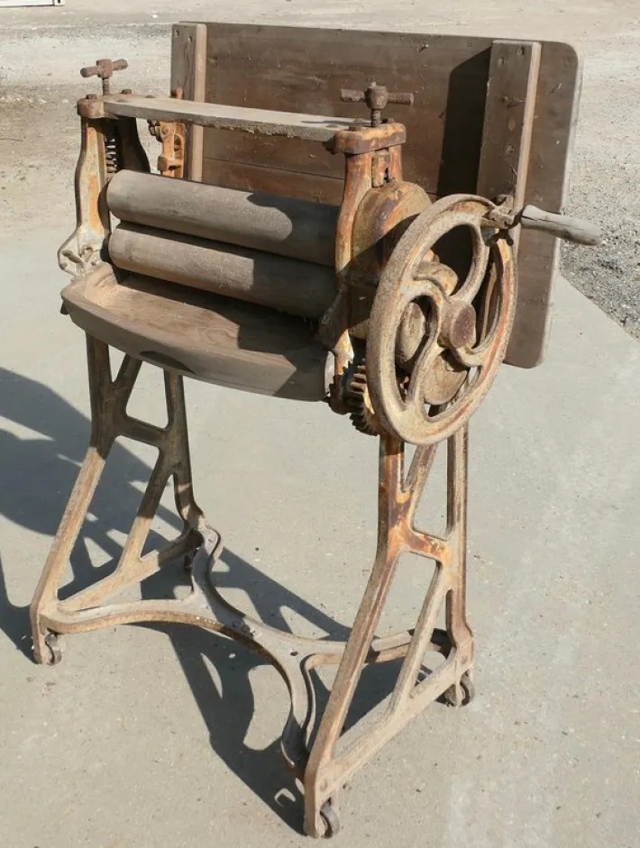 Pamono Industrial Garden Table with Pine Top, 1900 Discount