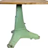 Pamono Industrial Green Cast Iron Table, 1960s Online