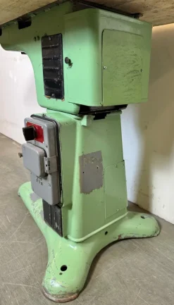 Pamono Industrial Green Cast Iron Table, 1960s Discount