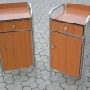 Pamono Industrial Nightstands, 1960s, Set of 2 Clearance