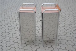 Pamono Industrial Nightstands, 1960s, Set of 2 Clearance