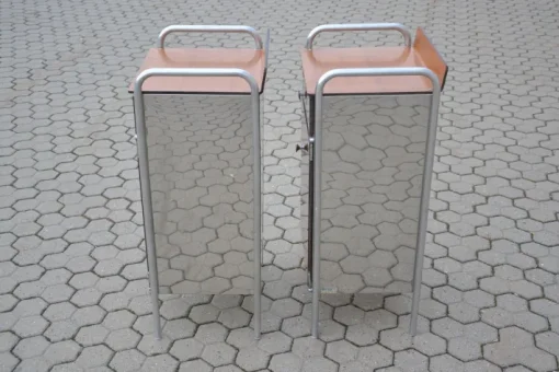 Pamono Industrial Nightstands, 1960s, Set of 2 Clearance
