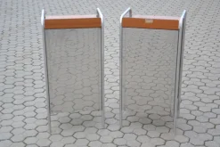 Pamono Industrial Nightstands, 1960s, Set of 2 Clearance