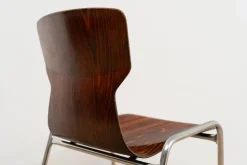 Pamono Industrial School Chair by Eromes, 1970s Outlet