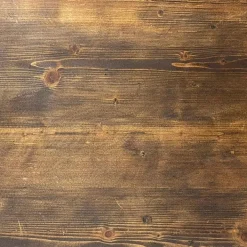 Pamono Industrial Serving Trolley in Cast Iron with Wooden Shelves, 1920s