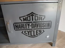 Pamono Industrial Workbench with Harley Davidson Airbrush Best