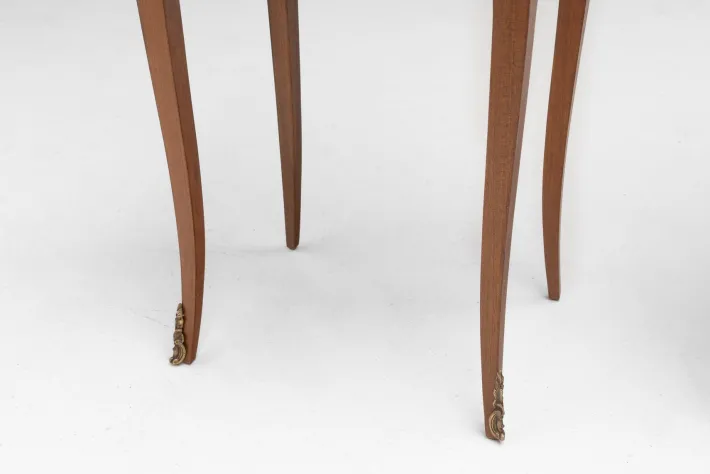 Pamono Inlaid Bedside Tables, 1950s, Set of 2 Outlet