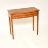 Pamono Inlaid Walnut Console or Side Table, 1950s Outlet