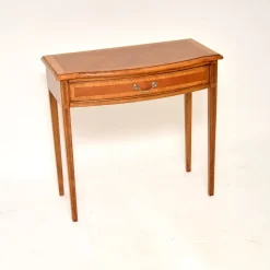 Pamono Inlaid Walnut Console or Side Table, 1950s Outlet